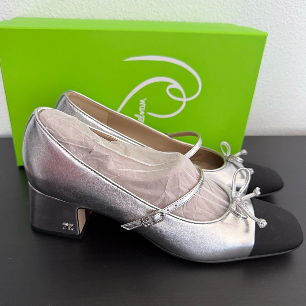 NEW Sam Edelman Thora Mary Jane Pump Block Heel - Picture 5 of 11